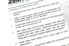 Load image into Gallery viewer, Kit fits Baker Fork Lift Truck Continental F227 F245 carburetor 13521 13869  i71